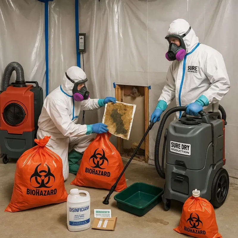 Contaminated Water Handling Protocols process in Enigma, GA