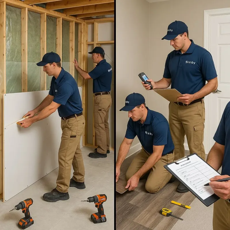 Repairs and Reconstruction process in Enigma, GA